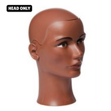 Load image into Gallery viewer, CAP SERIES HEADFORM DARK SKIN TONE (MEDIUM HEAD SIZE)